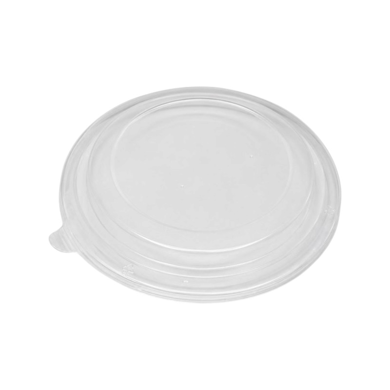 Couvercle PP transparent rond - Pour pot à soupe 480cc - Ø97mm x h.10mm - 1000 pièces